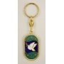 Peace Shalom key chain