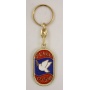 Peace Shalom key chain