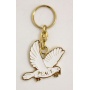 Dove of peace key chain