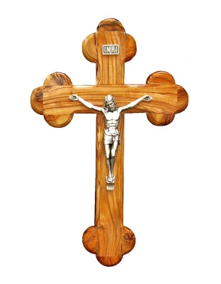 Large Orthodox crucifix 28cm
