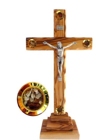 Small Standing crucifix 14cm