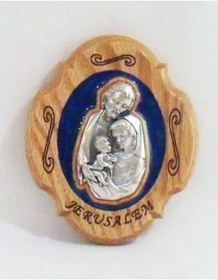 Holy Family plaque