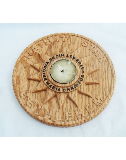 Wooden Star of Bethlehem