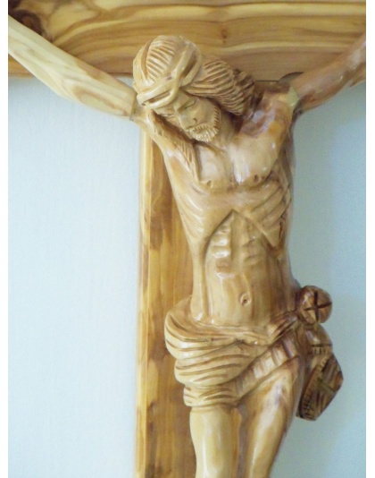 Large budded crucifix 55cm / 21.5in