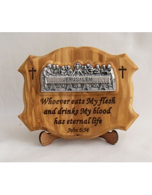 Last Supper plaque